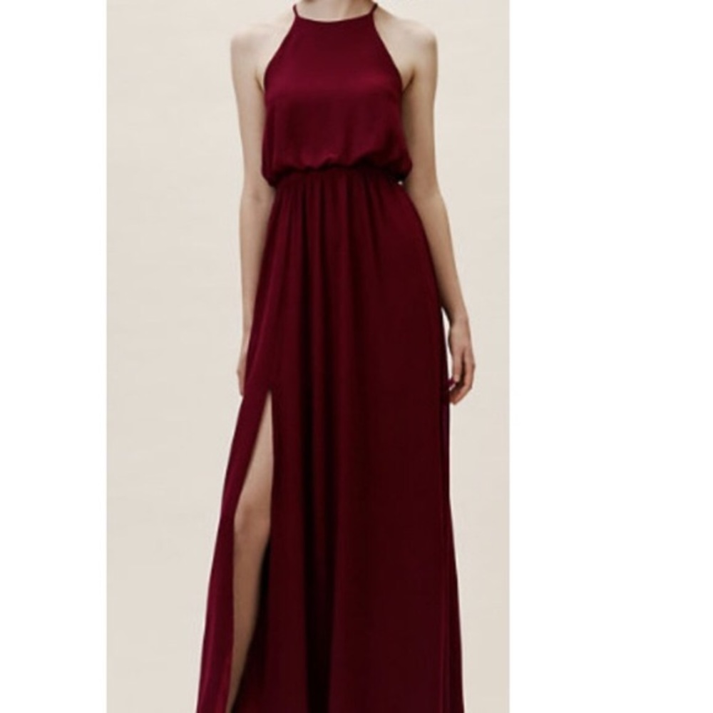 BHLDN High Neck Maxi Dress